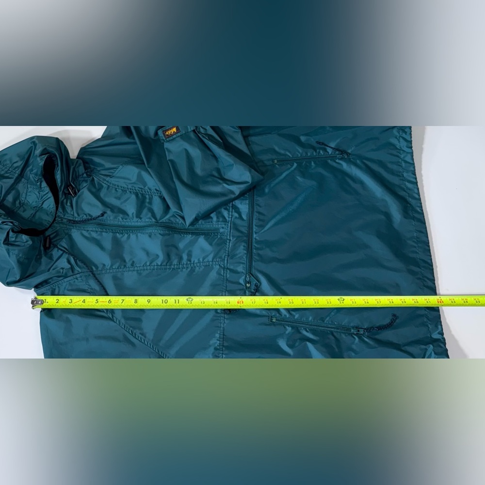Rei Rain Packable Jacket Solid Green Light | Mens… - image 5
